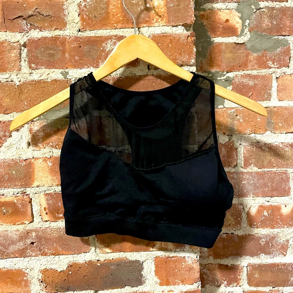 Black Sports Bra, Size Medium- Good Condition